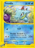 Totodile (134) 134/165 [Expedition]  - Reverse Holofoil
