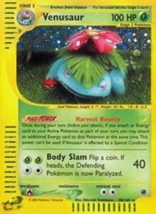 Venusaur (30) 030 [Expedition]  - Holofoil