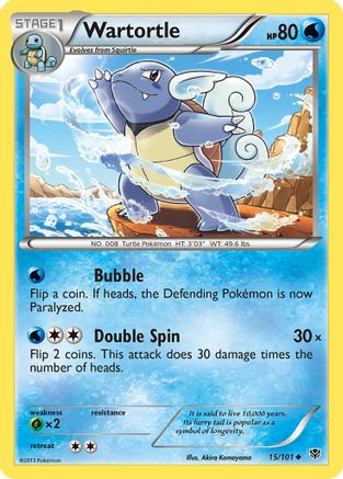 Wartortle 015/101 [Plasma Blast]